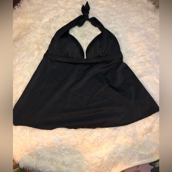 VENUS Black Halter Tankini size 12 NWOT - Picture 2 of 15